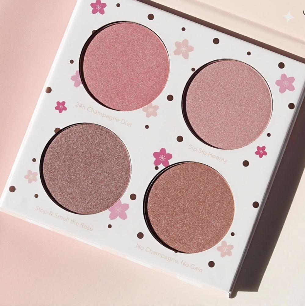Beauty Bakerie Cotton Candy Champagne Blushlighter Palette